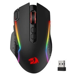 Redragon M810 Pro Wireless Gaming Mouse, 10000 DPI Wired/Wireless Gamer Mouse